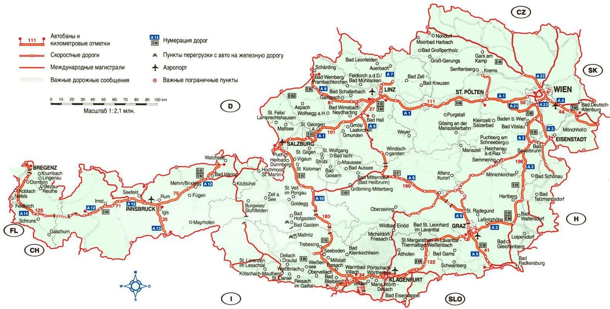 карта кремс, Австрия