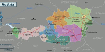 Забележителности в Австрия