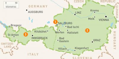 Карта В Австрия