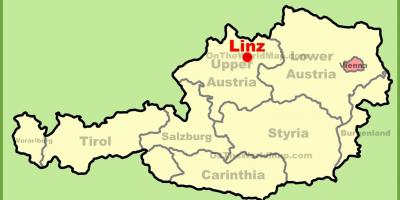 Карта На Линц, Австрия